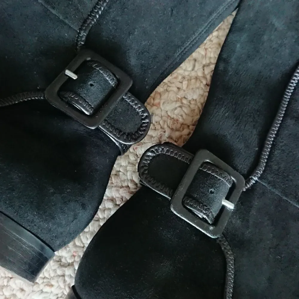 LK Bennett Delilah knee high suede boots size 6.5